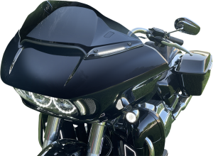 Genesis® 4 Dynamic Led Road Glide® Windshield Trim Black, 4, nordicamoto.ro