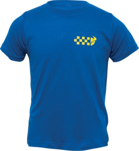 Toddler Checkers T-shirt Blue 4T, 3, nordicamoto.ro