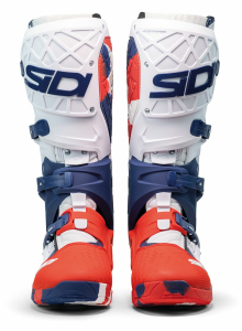 Sidi Crossair X csizma, fehér/sötétkék/piros, 40-es méret, 4, nordicamoto.ro