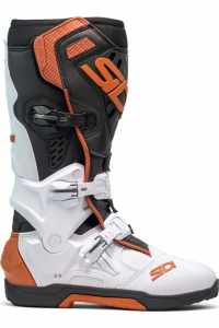 Sidi MX/Enduro Crossair csizma – fehér, fekete és bronz
