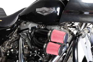 Tuned Induction Air Cleaner Black, 4, nordicamoto.ro