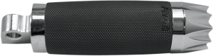 Male-mount Footpegs Black, Silver
