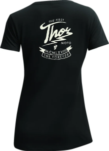Tricou Dama Thor Thunder Black L, 2, nordicamoto.ro