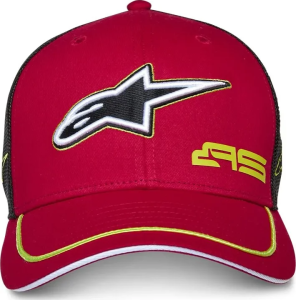 Alpinestars Exceed Trucker Hat Red  ONE SIZE, 3, nordicamoto.ro