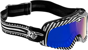 Ochelari 100% Barstow Death Spray White/Black ONE SIZE, 3, nordicamoto.ro