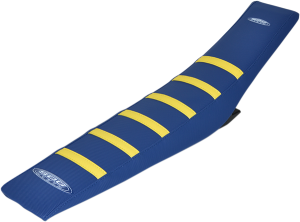 6-rib Gripper Seat Cover Blue, 1, nordicamoto.ro