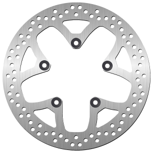 Brake Rotor Round Silver