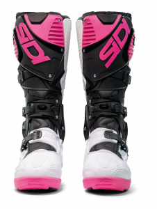 Cizme Sidi Crossfire 3 SRS Black/White/Pink, 3, nordicamoto.ro