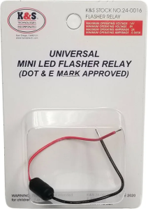Univerzális mini LED-villogó relé, 2, nordicamoto.ro