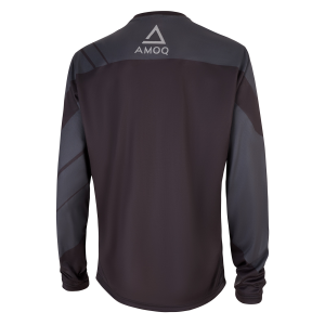 AMOQ Snowcross Jersey Black/Dk Grey/HiVis XS, 3, nordicamoto.ro