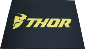 Covor Service Thor 99cm x 79 cm Black/Yellow, 1, nordicamoto.ro