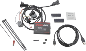 Power Commander V For Indian Black, Red