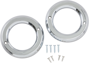 Chrome Accent Rings For Trax Fog Lights Chrome