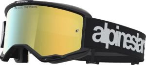 Alpinestars Vision 5 Hone napszemüveg – Fekete/Fehér/Színezett lencse, 1, nordicamoto.ro