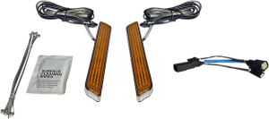 Led Front Fork Lightz Chrome