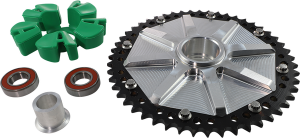 Cush Drive Chain Sprocket Black, Machined, 1, nordicamoto.ro