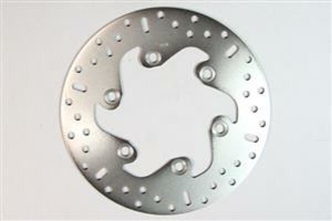 Brake Rotor Silver, Stainless Steel