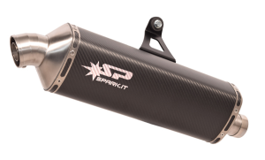 Dakar Slip-on Muffler Polished, 2, nordicamoto.ro
