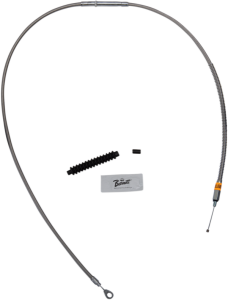 High-efficiency Stainless Steel Clutch Cable For Harley-davidson Silver