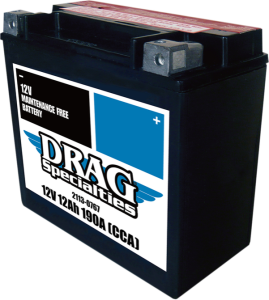 Battery Drag Specialties Ytx14l-ft Black, 4, nordicamoto.ro