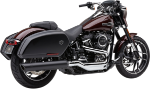 909 Twins Slip-on Muffler Black, 1, nordicamoto.ro