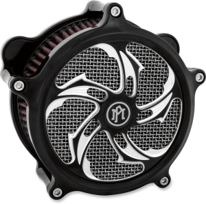 Super Gas Universal Faceplate Black, Silver