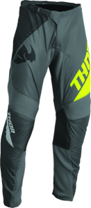Pantaloni Copii Thor Sector Edge Acid/Gray 20, 4, nordicamoto.ro