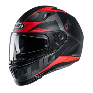 Teljes arcú motoros sisakok, HJC i70 Eluma Red bukósisak, nordicamoto.ro
