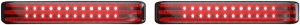 Probeam® Bagz Led Saddle Bag Lights Black, 2, nordicamoto.ro