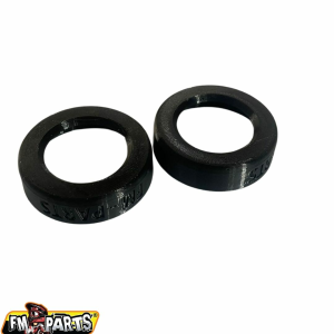 Fm-Parts hátsó kerékcsapágyvédők KTM/HSQ/GasGas 2024-es modellekhez, fekete, 4, nordicamoto.ro