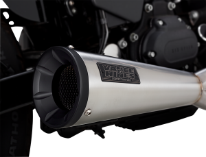 2-into-1 Upsweep Exhaust System Brushed, 2, nordicamoto.ro