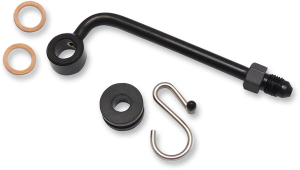 Brake Line Upper Adapter Black
