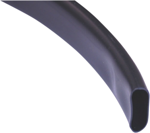Extruded Tubing For Wire Looms Black, 1, nordicamoto.ro