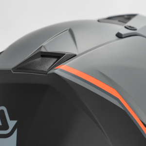 Acerbis Assault Graphic teljes arcú sisak, fekete/fluo narancs, L, 3, nordicamoto.ro