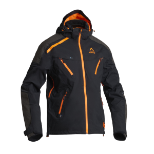 AMOQ Orbit Jacket Black/Orange XS XS, 1, nordicamoto.ro