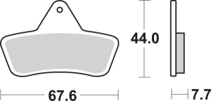 Ats All-terrain Sintered Brake Pads