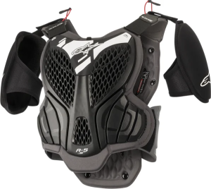 Youth A-5s Body Armor Black, Gray 