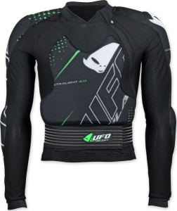 Ultralight 2.0 Ls Chest Protector Black, Fluorescent Green, White