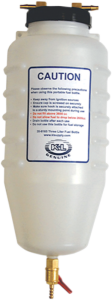 F.i. Rated Fuel Bottle Clear