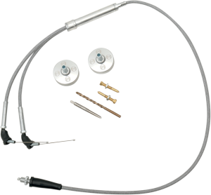 MOOSE RACING Carburetor Cap Kit Silver, 1, nordicamoto.ro