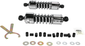 412 Series Cruiser Shocks Black, Chrome
