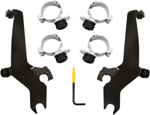 Sportshield Trigger-lock Mounting Kit Silver, 1, nordicamoto.ro