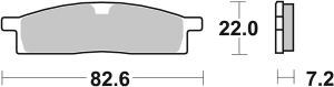 Rsi Offroad Racing Sintered Brake Pads