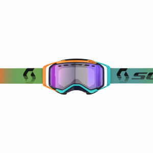 Scott Goggle Prospect Snow Cross LS blue/orange / light sensitive blue chrome, 2, nordicamoto.ro