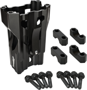 Adjustable Handlebar Riser Black