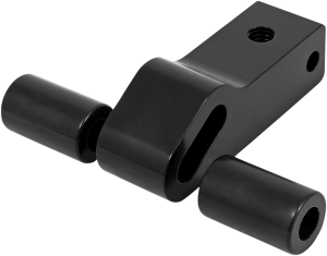 Dual Headlight Extension Block Black