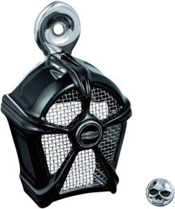 Mach 2 Horn Cover Black, Chrome, 1, nordicamoto.ro