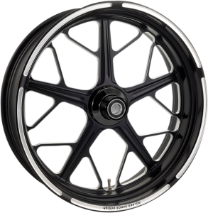 Hutch One-piece Aluminum Wheel Black, 2, nordicamoto.ro