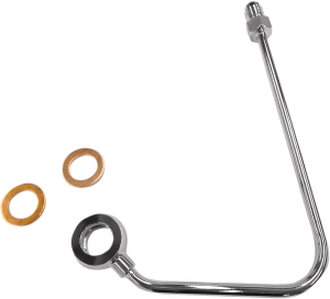 Abs Upper Brake Line Adapter Chrome, Sterling Chromite® Ii, 1, nordicamoto.ro