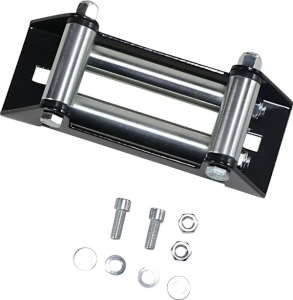 Aggro Winch Roller Fairlead Black, Silver, 1, nordicamoto.ro